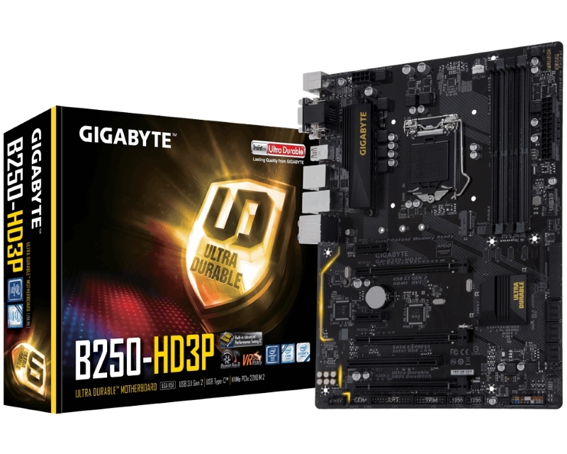 GIGABYTE GA-B250-HD3P rev.1.0