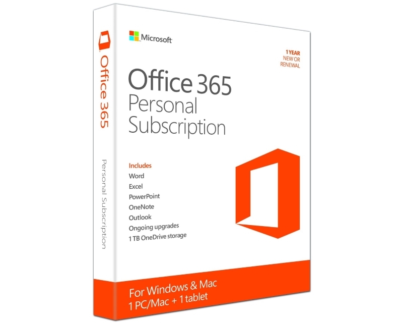 MICROSOFT Office 365 Personal godinja pretplata 32bit/64bit P2 Eng (QQ2-00563)