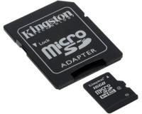KINGSTON MicroSDHC 16GB class 4 + adapter SDC4/16GB